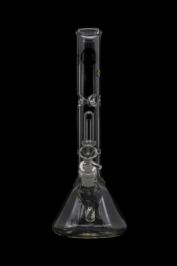 bong_001_05 LA Pipes Single or Double Showerhead Perc Beaker Bong