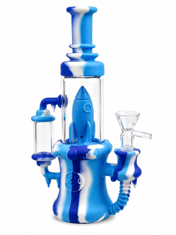 WhatsApp Image 2026-07-14 at 4.59.43 PM Bong de Silicona con Cámara de Vidrio – Diseño Rocket Edition
