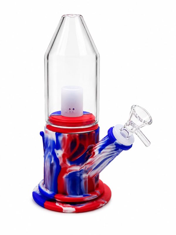 WhatsApp Image 2026-07-14 at 6.59.24 PM Bong de Silicona con Campana de Vidrio – Compacto y Resistente