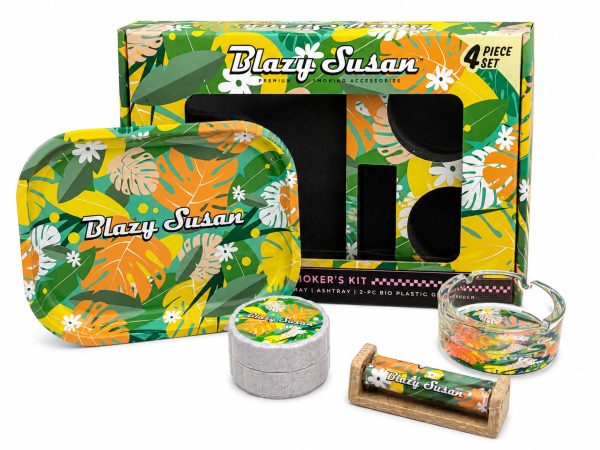 WhatsApp Image 2026-07-15 at 2.49.49 PM Blazy Susan 4 Piece Set – Tropical Edition