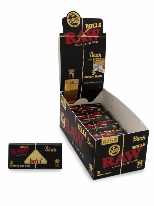 WhatsApp Image 2026-07-15 at 8.16.03 PM RAW Black Rolls King Size – Rollo de Papel para Enrollar (3 metros)