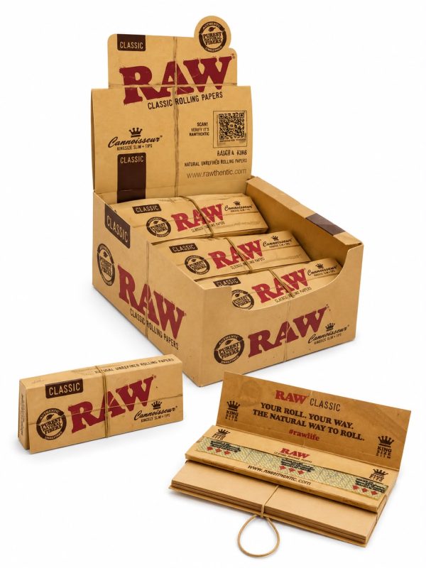 WhatsApp Image 2026-07-15 at 8.21.40 PM RAW Classic Connoisseur King Size Slim + Tips