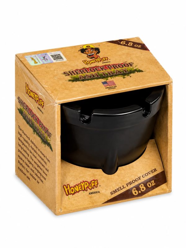 WhatsApp Image 2026-07-16 at 1.38.40 PM HoneyPuff Sherlock Proof Ash Tray 6.8 oz