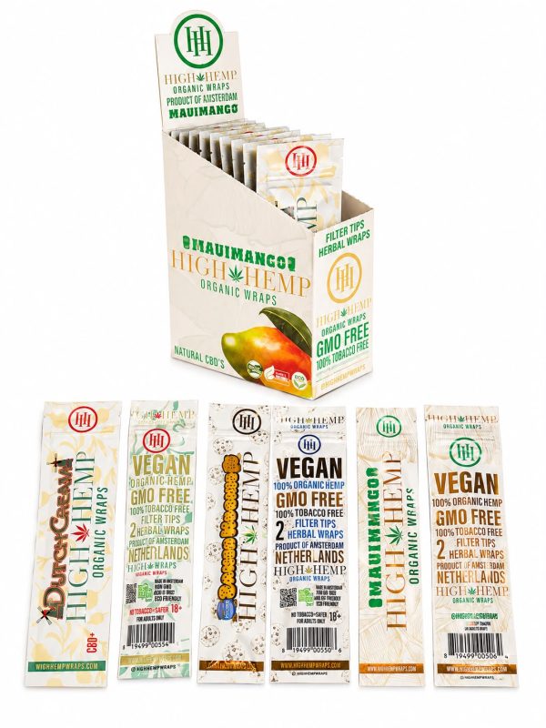 WhatsApp Image 2026-07-18 at 4.11.17 PM High Hemp Organic Wraps – Maui Mango (2 Wraps + Filter Tips)