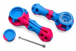 WhatsApp Image 2026-07-18 at 9.43.23 PM Pipa de Silicona Premium con Tazón de Vidrio – Azul y Rosa