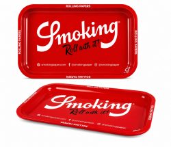 Bandeja Metálica Smoking – Roja