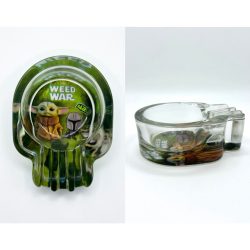 WhatsApp Image 2026-07-20 at 6.08.55 PM Cenicero de Vidrio Weed War – Diseño Calavera Baby Yoda