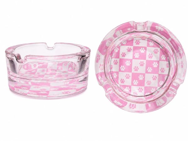 WhatsApp Image 2026-07-20 at 6.21.05 PM Cenicero de Vidrio Decorativo – Diseño Patitas Rosa