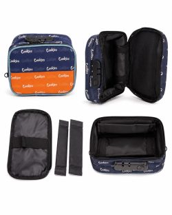 Estuche Rígido con Candado y Divisores Ajustables