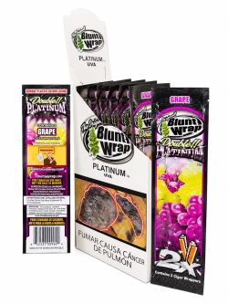 Blunt Wrap Double Platinum Grape – Envolturas para Cigarro