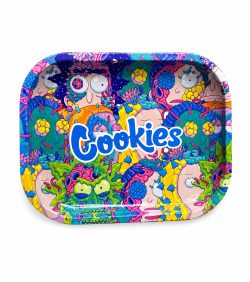 Bandeja Metálica Cookies – Diseño Psicodélico