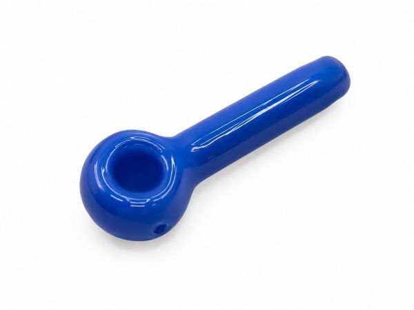 Pipa de Vidrio Color Azul
