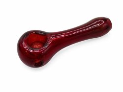 Pipa de Vidrio Roja