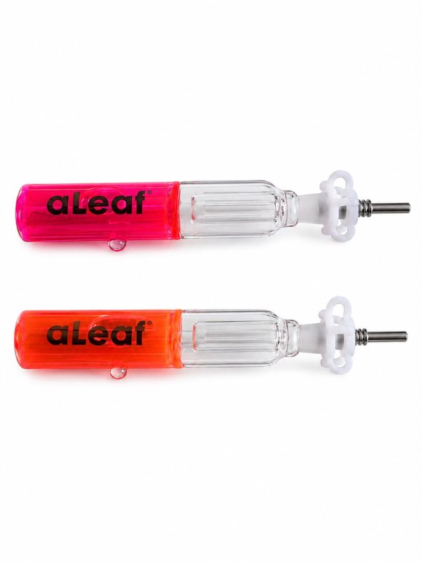 aLeaf Nectar Collector de Vidrio – Punta de Titanio