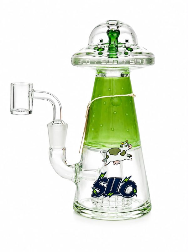 WhatsApp Image 2026-08-01 at 5.16.07 PM Bong de Vidrio Silo Glass UFO – Edición Verde