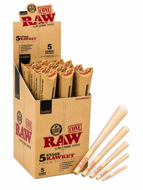 WhatsApp Image 2026-08-04 at 6.00.47 PM (1) RAW Classic 5 Stage Rawket – Pack de Conos Prearmados