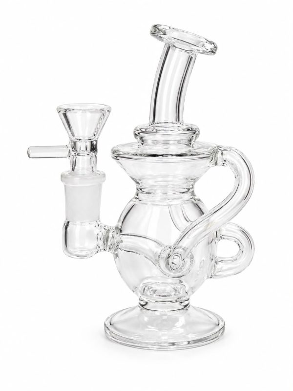 Bong de Vidrio Recycler 💎