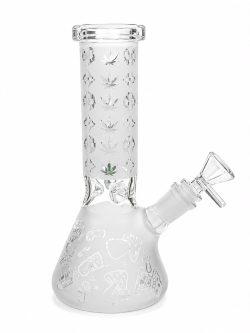 WhatsApp Image 2026-08-24 at 8.19.54 PM Bong de Vidrio Frosted con Diseños 🍃✨