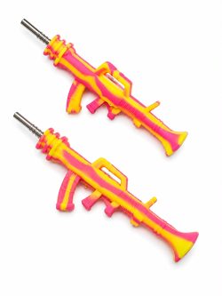 WhatsApp Image 2026-08-24 at 8.24.33 PM Néctar Collector de Silicona Diseño Rifle – Colores Neón