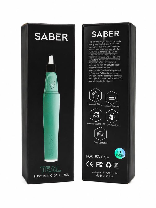 WhatsApp Image 2026-08-24 at 8.51.03 PM 🔋 SABER TEAL – Electronic Dab Tool