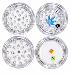 Grinder Acrílico Transparente – Diseños Variados