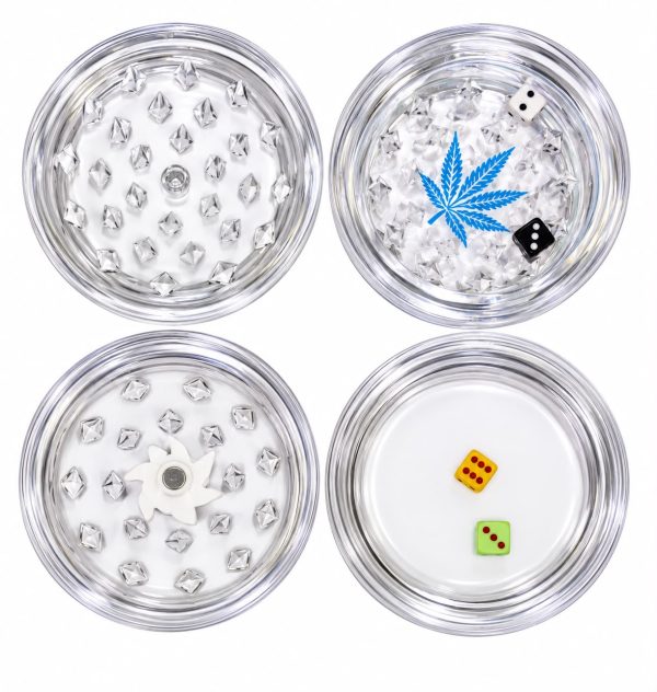 Grinder Acrílico Transparente – Diseños Variados