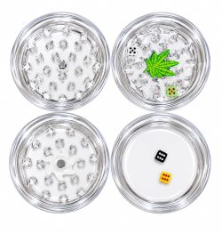 Grinder Acrílico Transparente – Diseños Variados