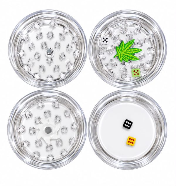 Grinder Acrílico Transparente – Diseños Variados