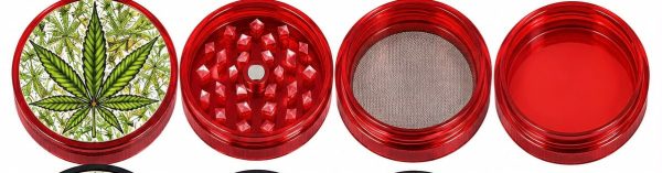 WhatsApp Image 2026-09-21 at 8.20.55 PM Grinder Acrílico Rojo de 4 Piezas – Diseño Leaf 🌿❤️