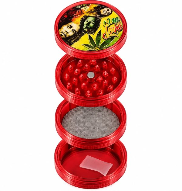 WhatsApp Image 2026-09-21 at 8.38.08 PM Grinder Rojo de 4 Piezas – Diseño One Love ❤️💛💚