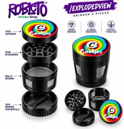 Grinder Cookies 4 Piezas – Aluminio Premium
