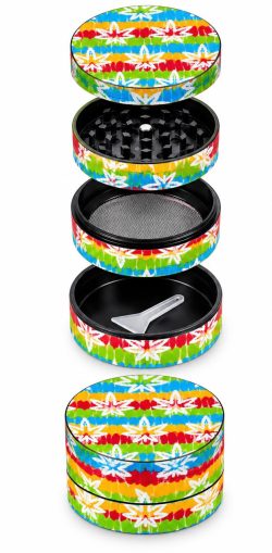 Grinder de 4 Piezas – Diseño Multicolor 🌈