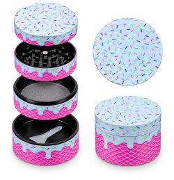 Grinder 4 Piezas – Diseño Ice Cream 🍦