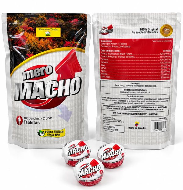 Mero Macho – 100 tabletas