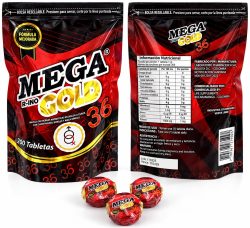 Mega R-Ino Gold 36 – 200 Tabletas
