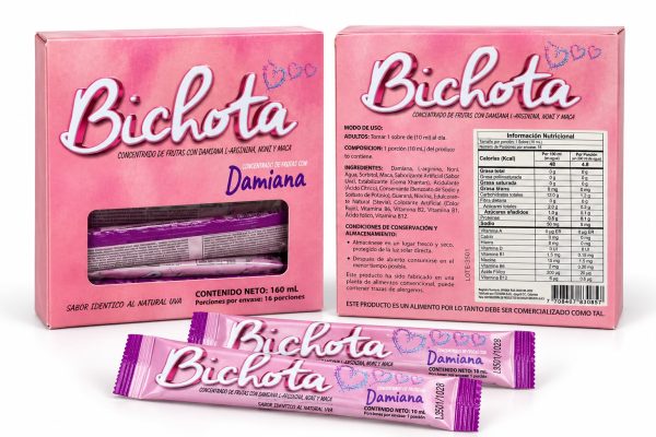 Bichota – Concentrado de Frutas con Damiana 🍇