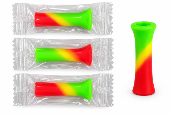 WhatsApp Image 2026-10-06 at 7.05.11 PM 🌈 Boquilla de Silicona – Rojo, Amarillo y Verde