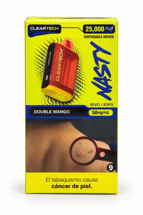 Vape CLEARTECH / NASTY 25.000 Puffs – Double Mango