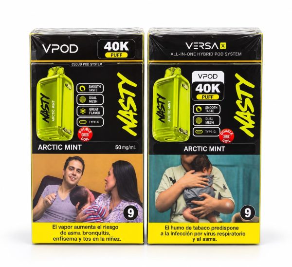 Vape NASTY VPOD 40K – Arctic Mint