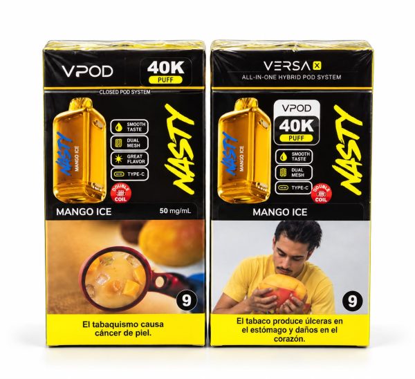 Vape NASTY VPOD 40K – Mango Ice