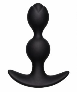 Plug Anal Ergonómico Negro con Base de Seguridad 🖤