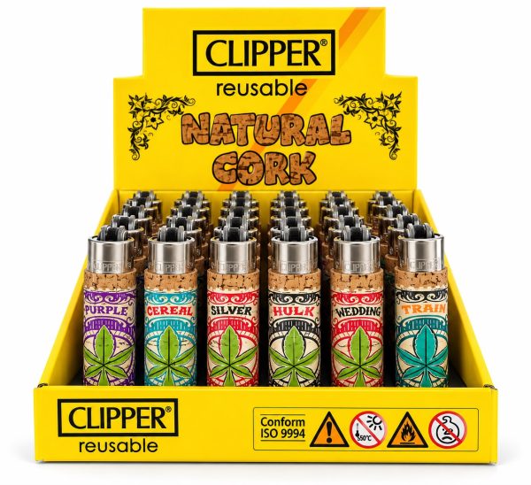 Encendedores Clipper Natural Cork – Edición Especial 🌿🔥