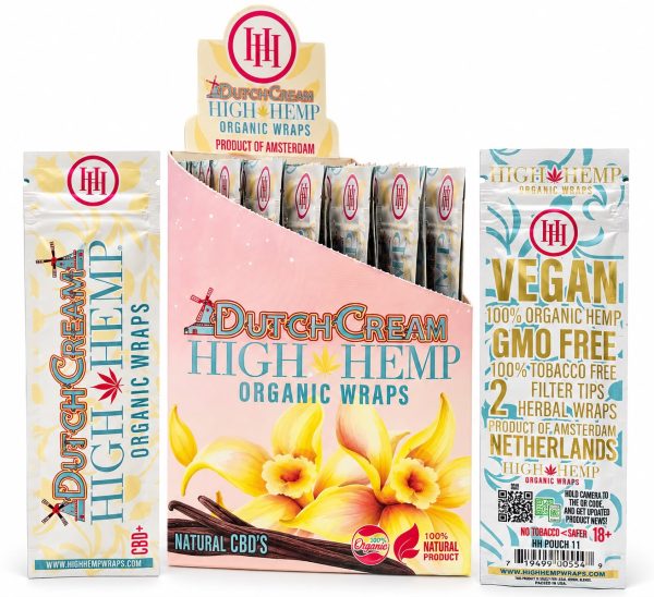 High Hemp Dutch Cream – Organic Hemp Wraps 🌿🍦