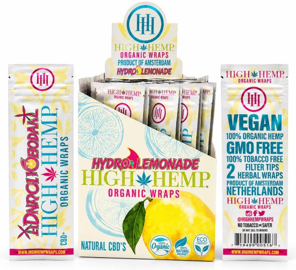 High Hemp Hydro Lemonade – Organic Hemp Wraps 🍋🌿