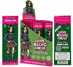 WhatsApp Image 2026-10-16 at 5.47.00 PM Lion Rolling Circus Hemp Wraps Bubble Gum 🍬