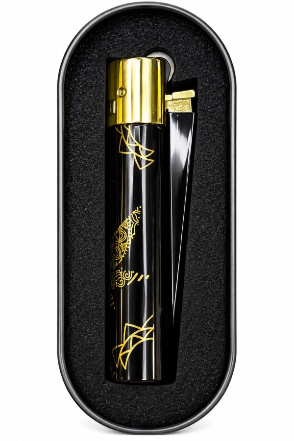 WhatsApp Image 2026-10-16 at 7.02.10 PM Encendedor Torch Premium Negro y Dorado con Estuche